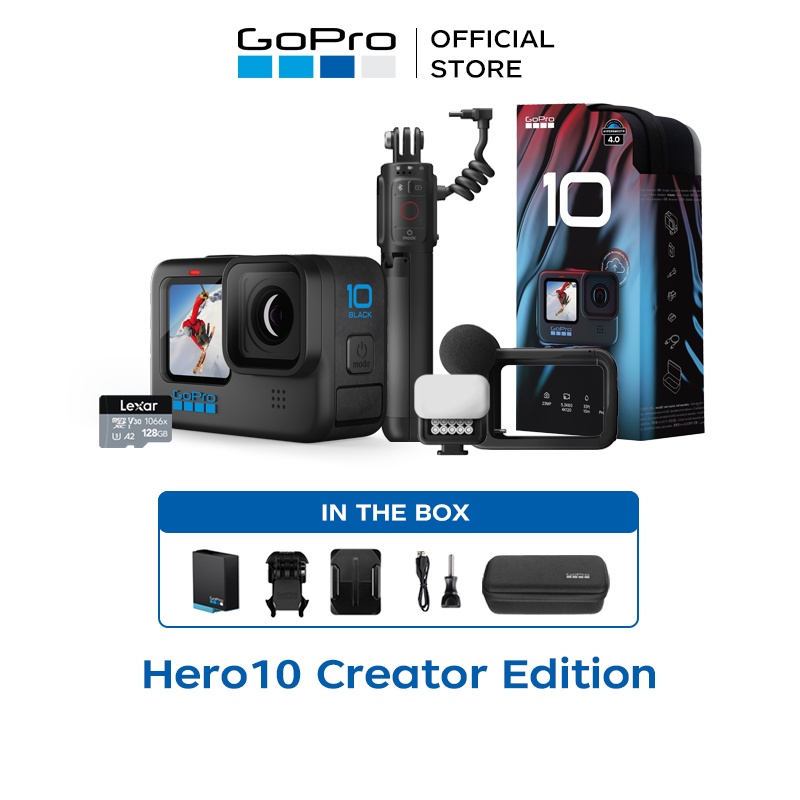 GoPro HERO10 Black Creator Edition video kit features HyperSmooth 4.0 video  stabilization » Gadget Flow
