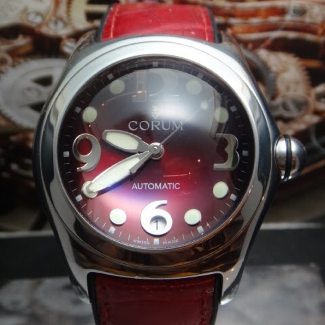 CORUM BUBBLE RED AUTOMATIC MEN WATCH Shopee Malaysia