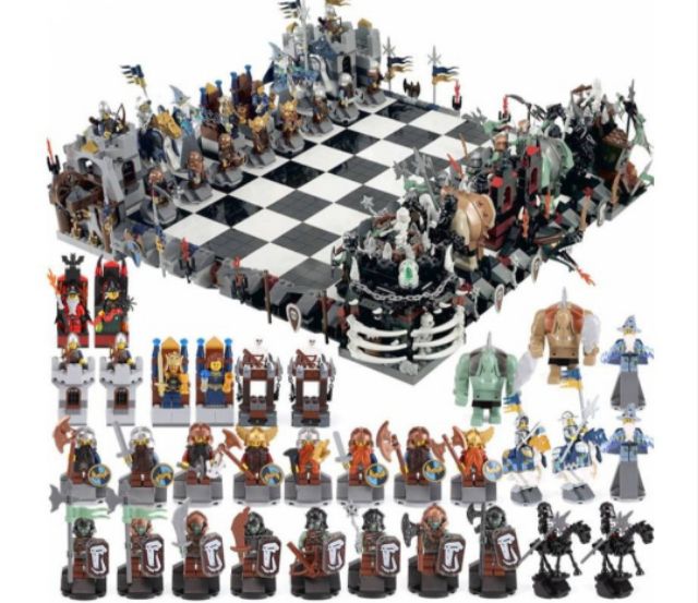 LEPIN CASTLE GIANT CHESS SET (16019) Shopee Malaysia