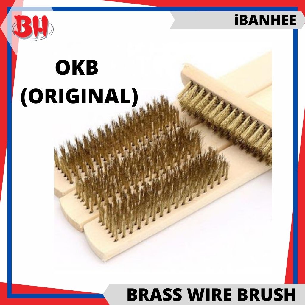 [iBANHEE] ORIGINAL OKB WIRE BRUSH / BRASS WIRE BRUSH 4 ROW, 5 ROW, 6