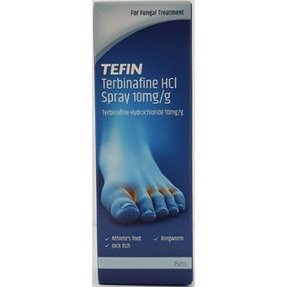 Tefin (Terbinafine Spray) for Fungal Treatment // Fungal Infection ...