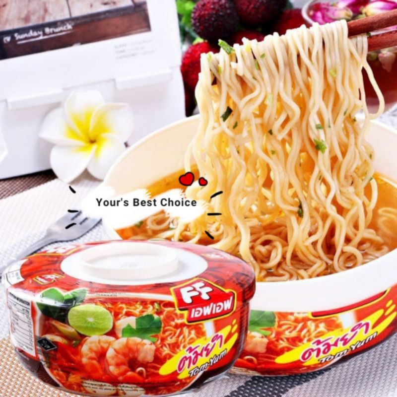 【ready Stock】thailand🇹🇭ff Tom Yum Instant Noodles 65g Shopee Malaysia