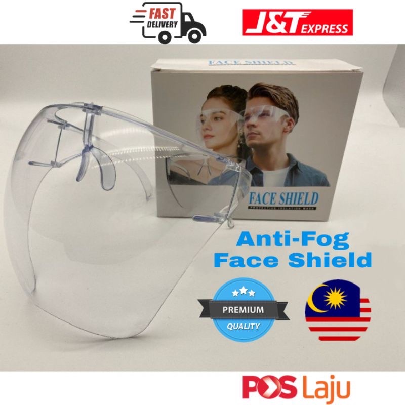 FACE SHIELDS GLASS ANTI FOG DUST ( CLEAN ) | Shopee Malaysia