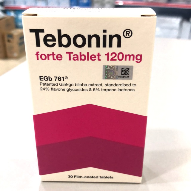 Tebonin forte 120mg EGb 761 patented ginkgo biloba extract (30’s ...