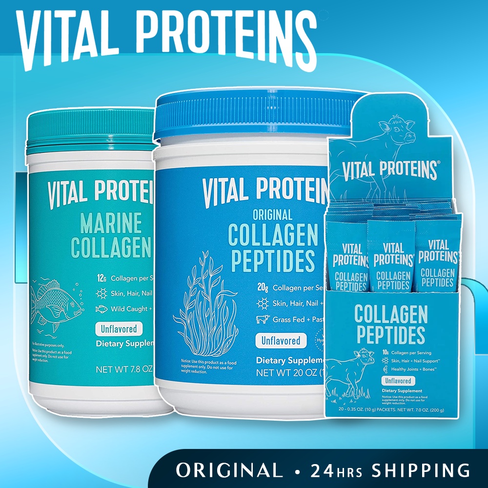 Vital Proteins Original Collagen Peptides | 567g / 265g / 140g / Marine ...