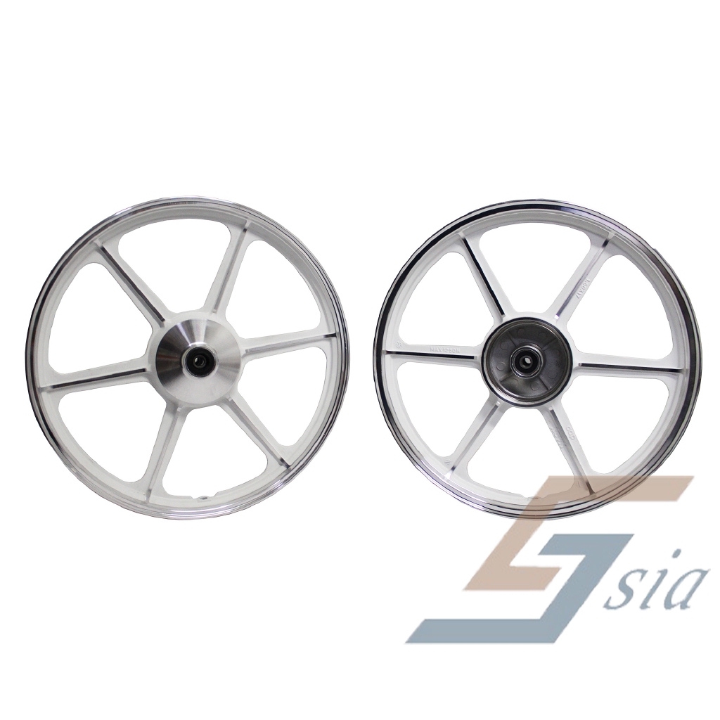 Honda EX5 Hi-Power BS2 Racing Sport Rims (White) | Shopee Malaysia