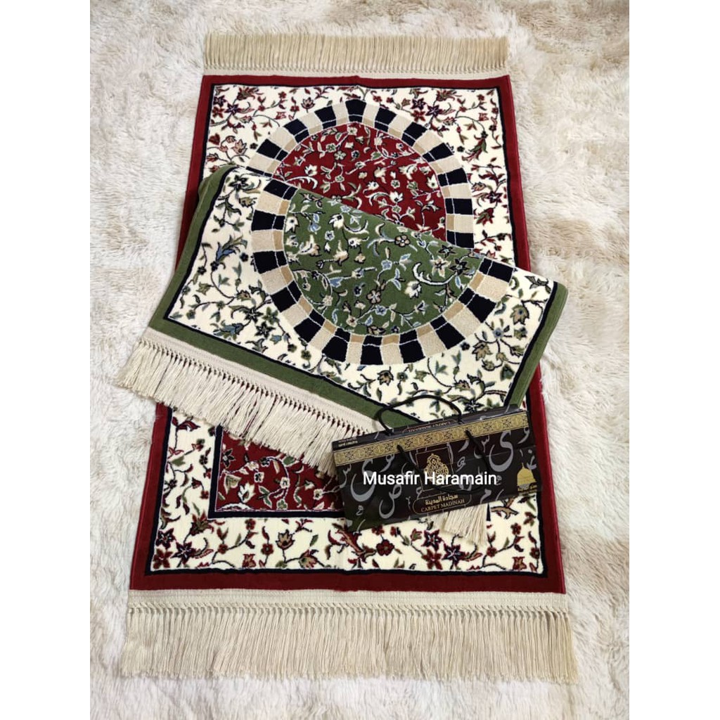 SEJADAH GERBANG RAWDAH RAUDAH RAUDHAH PREMIUM + PAPER BEG - Tebal 8mm ...