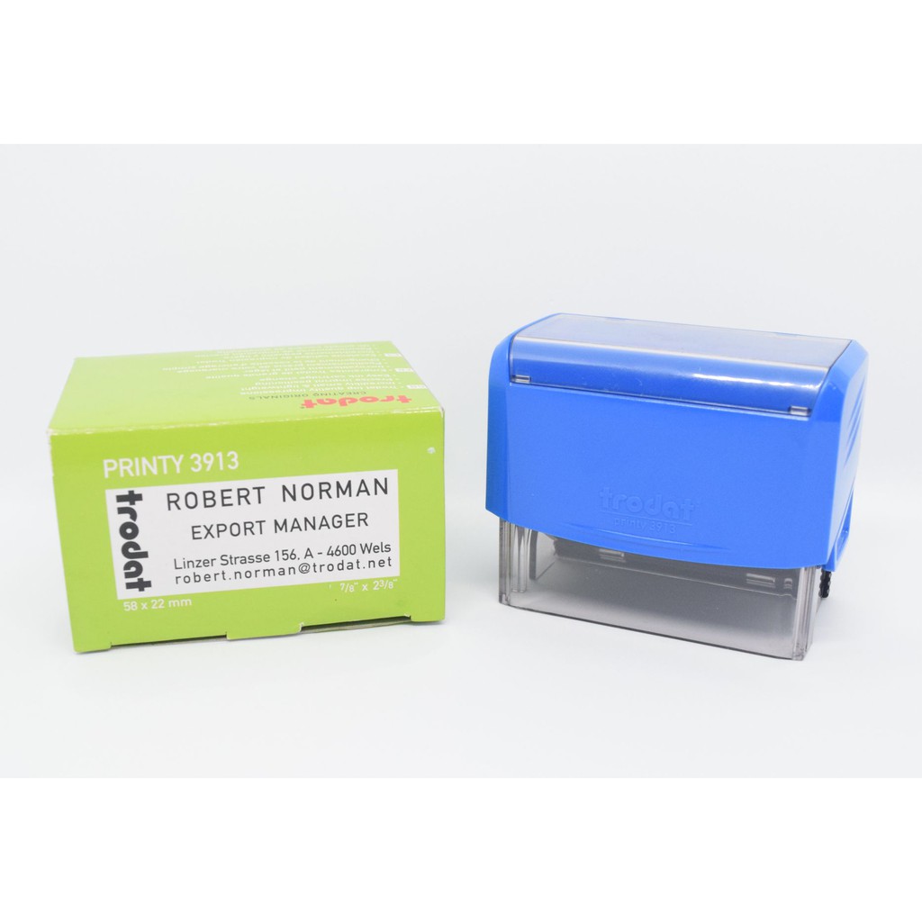 Customise Self Ink Rubber Stamp Trodat 3913 | Shopee Malaysia