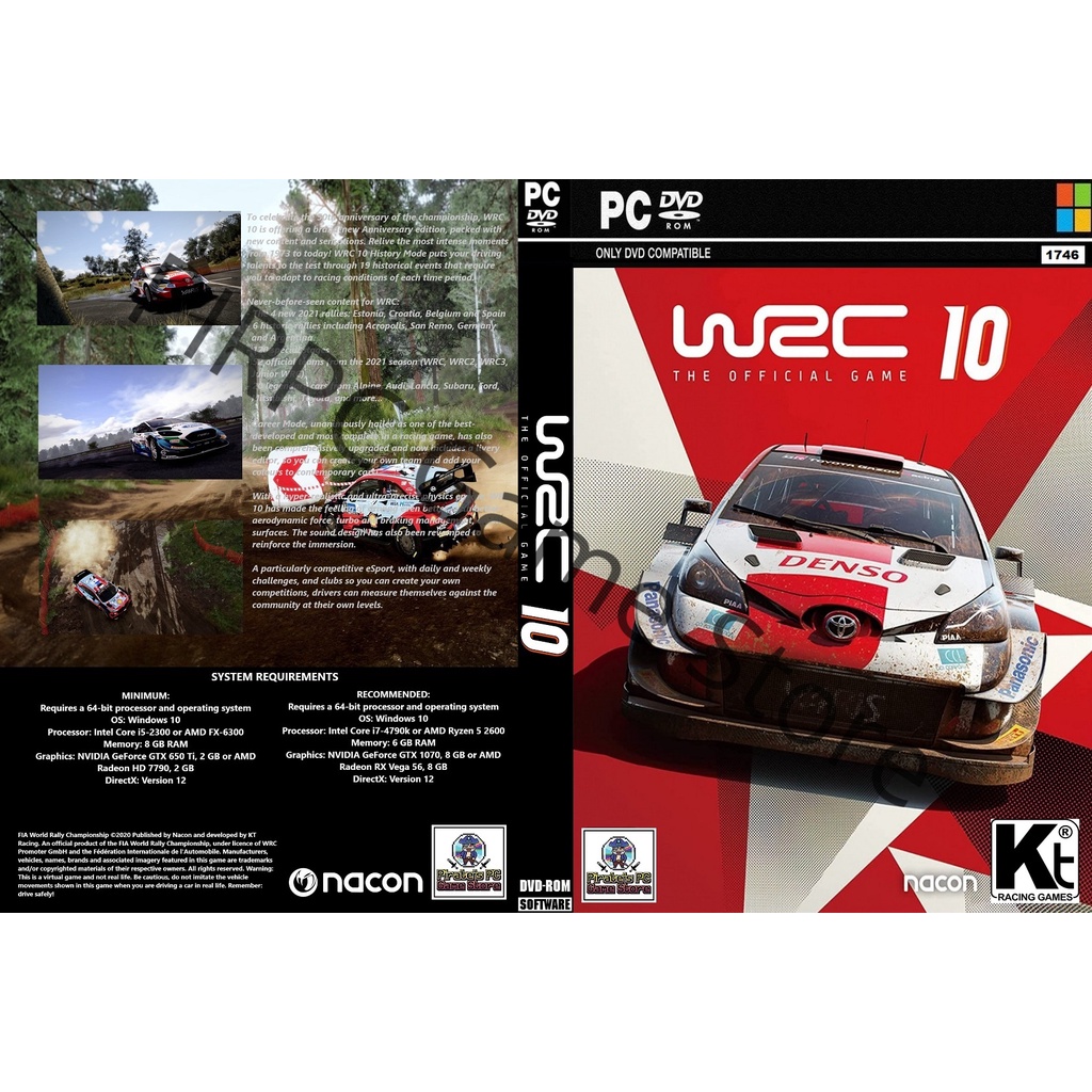(PC DVD) WRC 10 FIA World Rally Championship - Deluxe Edition | Shopee ...