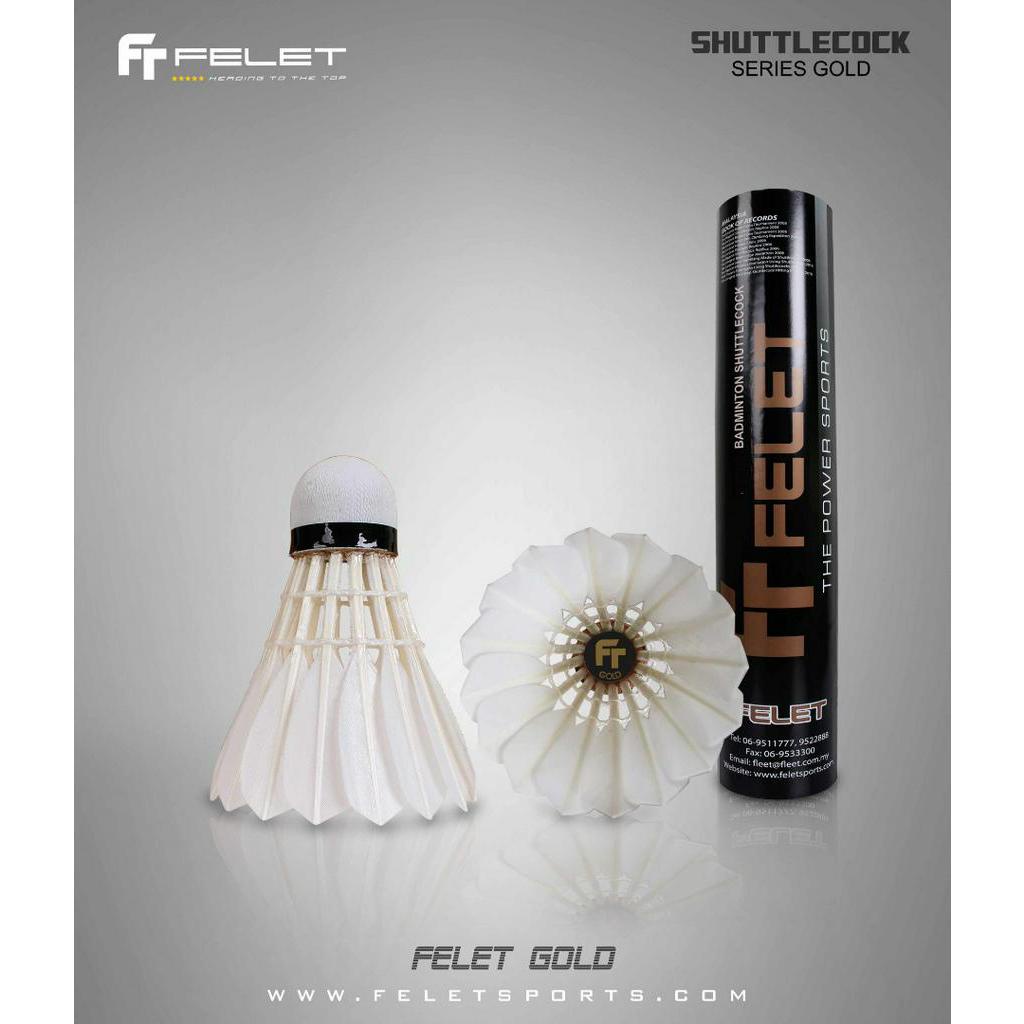 Felet Gold Shuttlecock Speed 77 Felet Badminton 