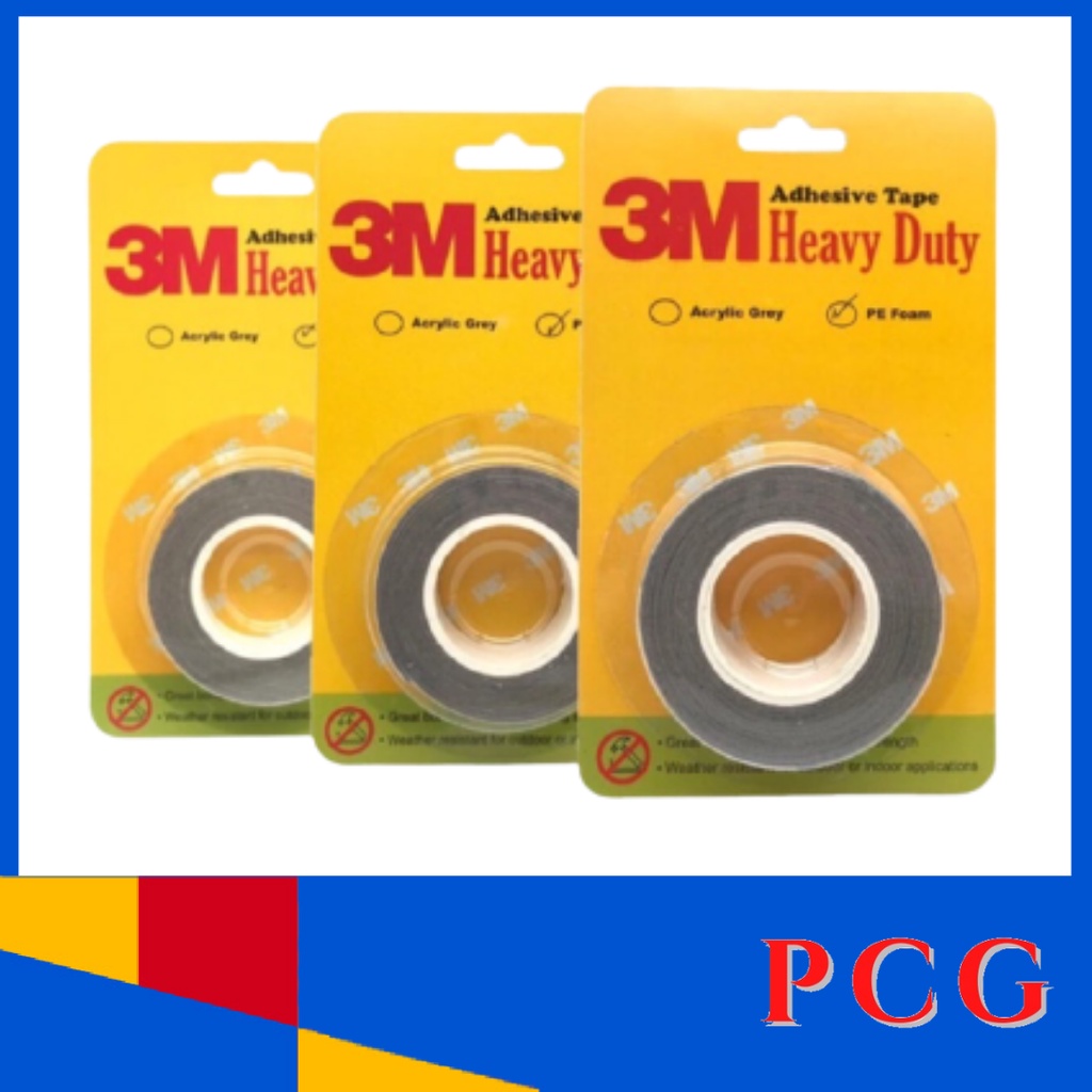 3M ADHESIVE TAPE / DOUBLE SIDE FORM TAPE HEAVY DUTY Shopee Malaysia