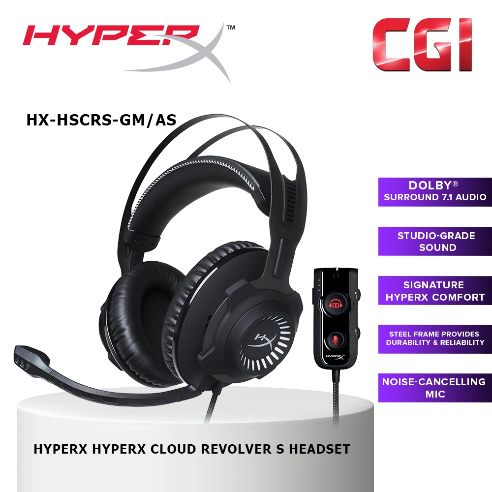 公式専門店 HyperX Cloud Revolver S HX-HSCRS-GM/AS | www