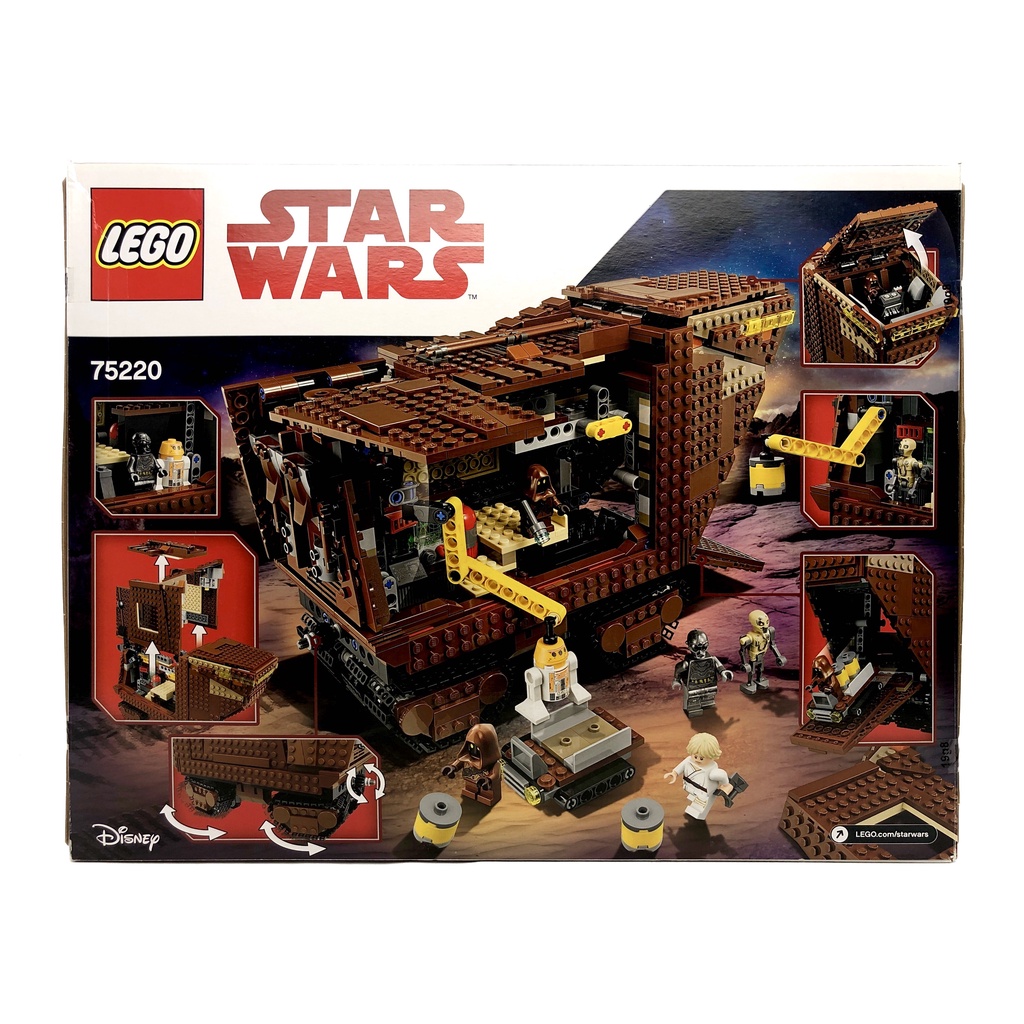 Lego star deals wars sandcrawler 2018