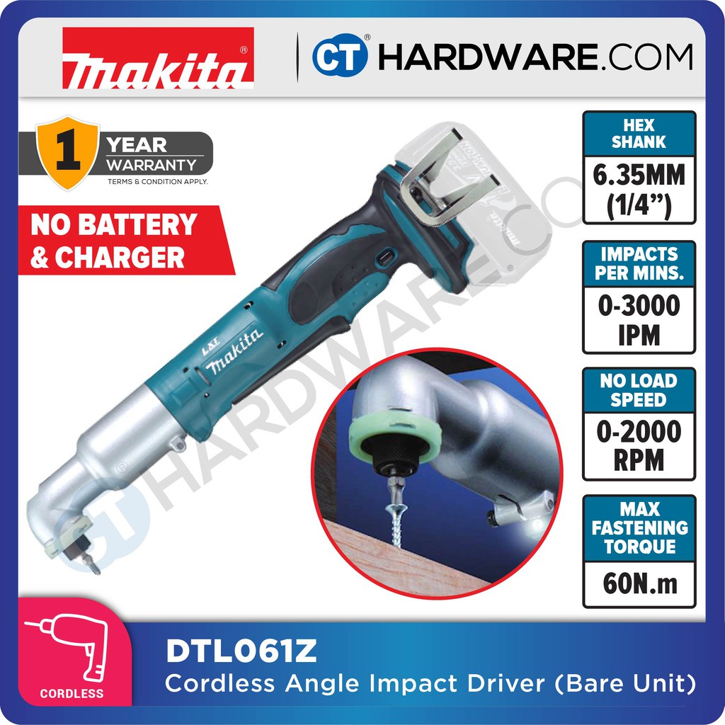 Makita angle discount impact driver 18v