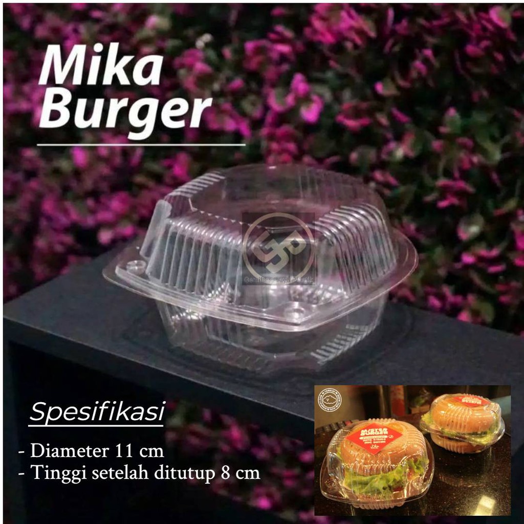 Mika Roti Burger Hamburger Mika Bolu/ Contents 50 pcs | Shopee Malaysia
