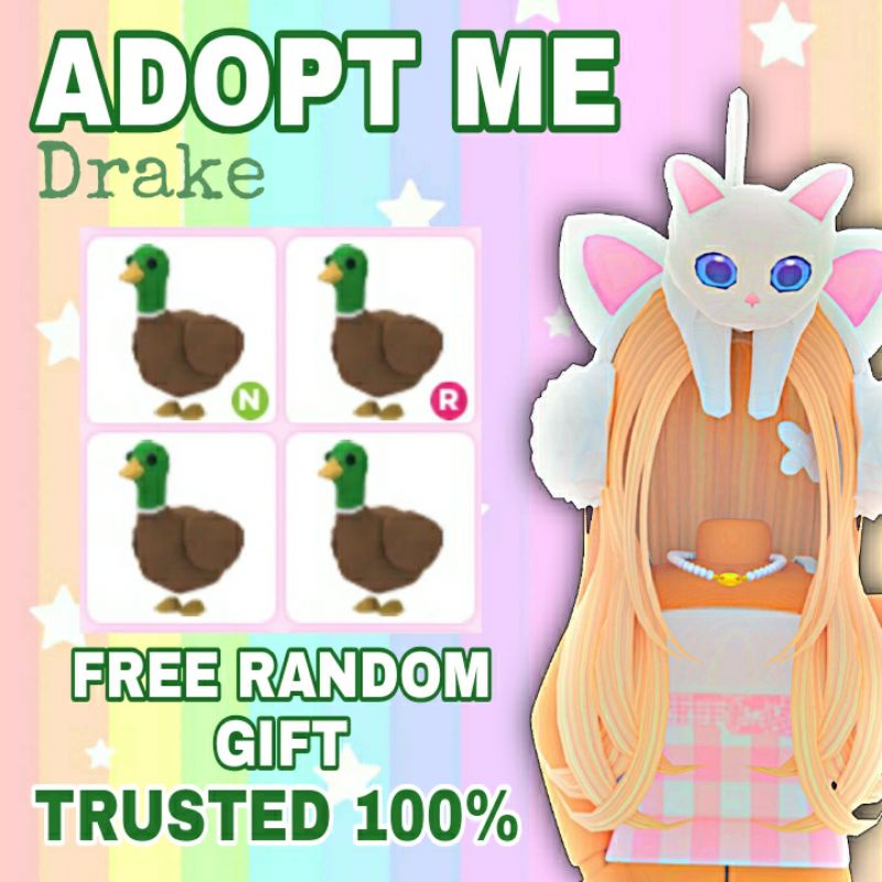 Roblox Adopt Me Drake Pet (Normal/Ride/Neon) | Shopee Malaysia