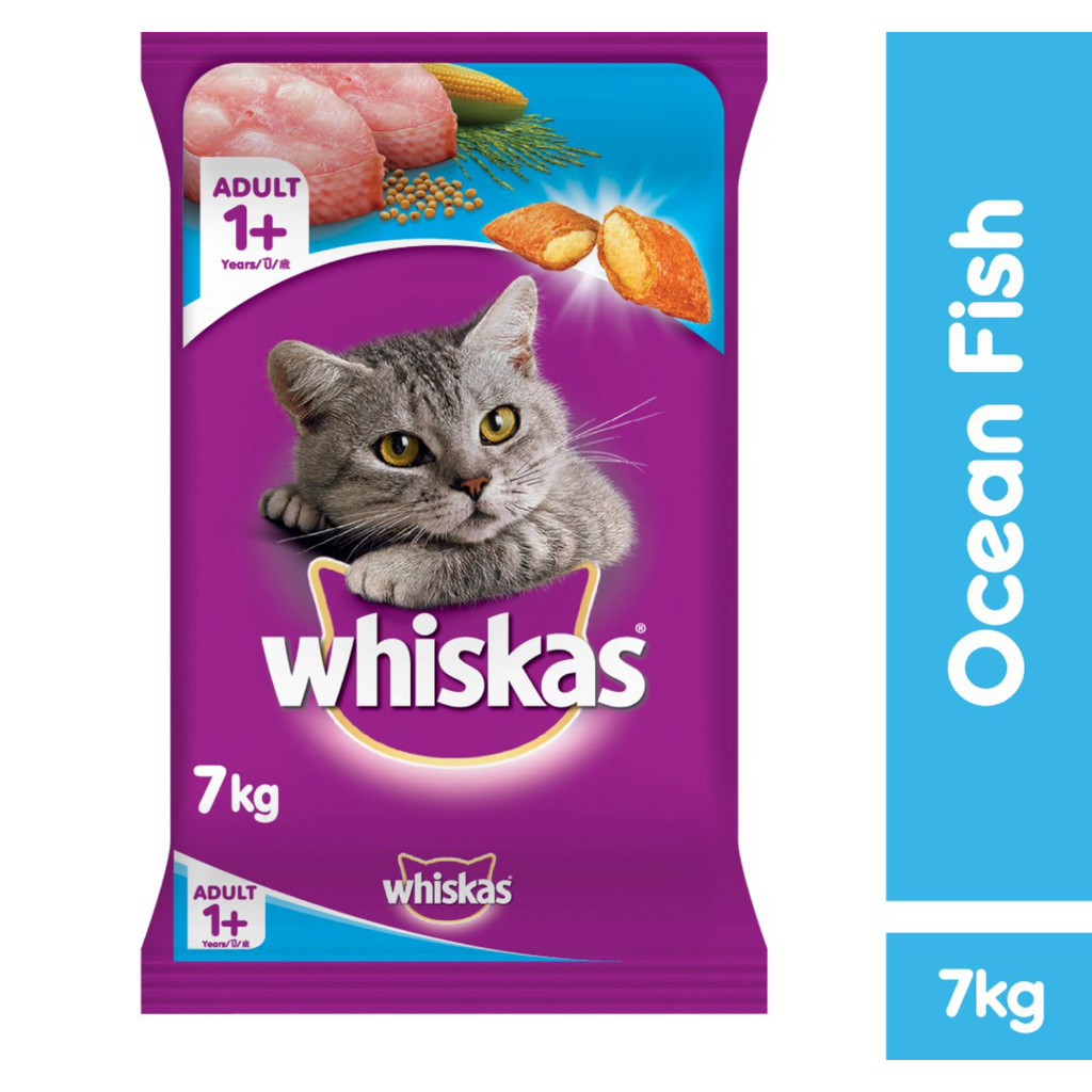 Whiskas ocean fish 7kg sale