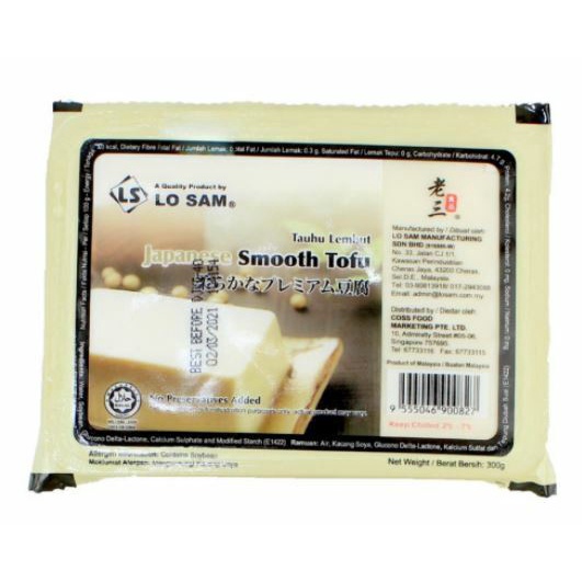 Lo Sam Japanese Smooth Tofu 300g Shopee Malaysia