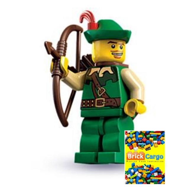 Lego 8683 CMF Series 1No 14 - Forestman (classic Castle series ...