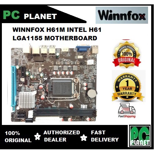 Intel h61 hot sale motherboard specs