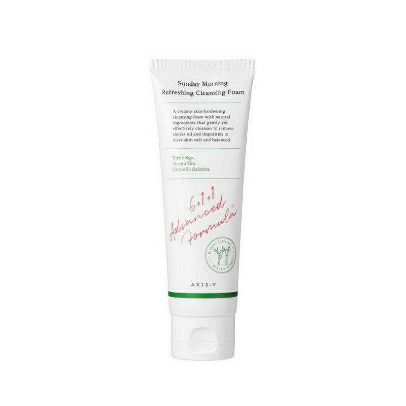 (Free innisfree sample) Axis-Y Sunday Morning Refreshing Cleansing Foam ...