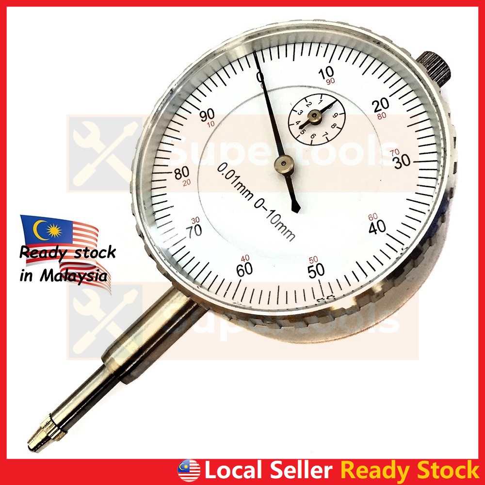 10mm Dial Indicator Gauge Camshaft Cam Measurement Tool Instrument ...