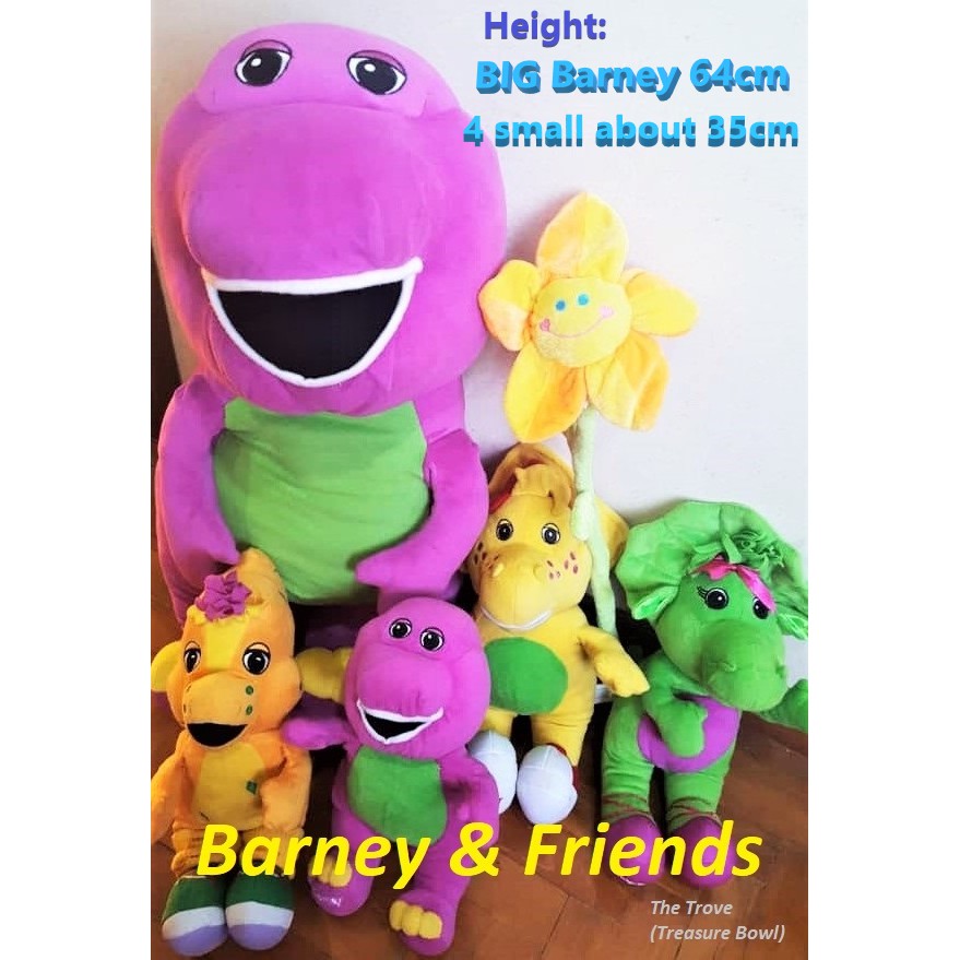 Barney riff hot sale plush