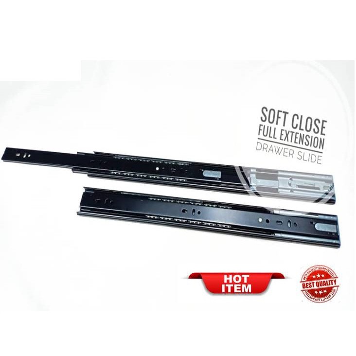 AWM Drawer Soft Close Full Extension Ball Bearing Sliders Slaid Laci ...