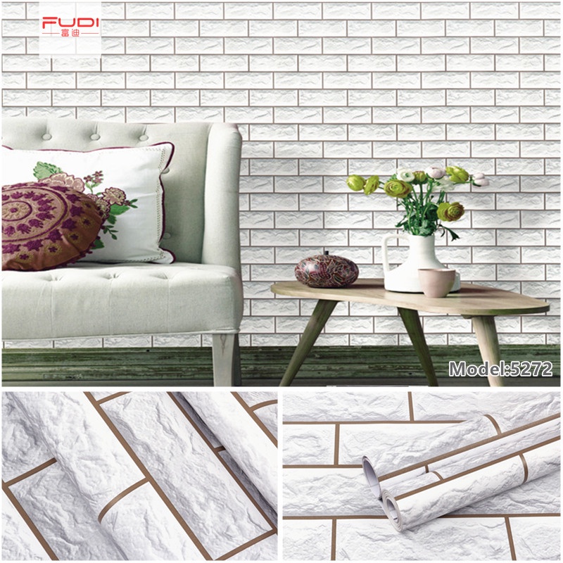 3d Stiker Dinding Walpaper Wall Paper Sesuai untuk permukaan yg licin ...