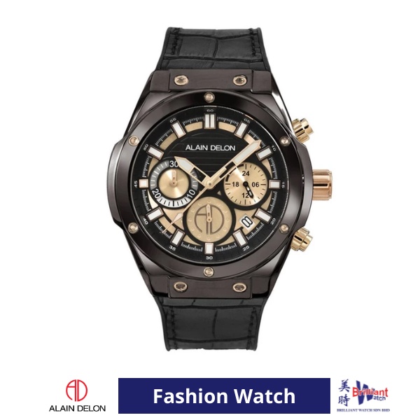 ALAIN DELON Contemporary Men Watch AD462-1732C | Shopee Malaysia