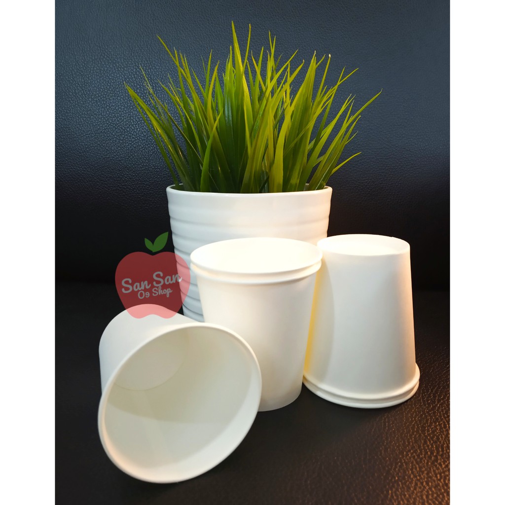 [Ready Stock] 6oz Paper cup White | Disposable 6oz Paper cup White ...