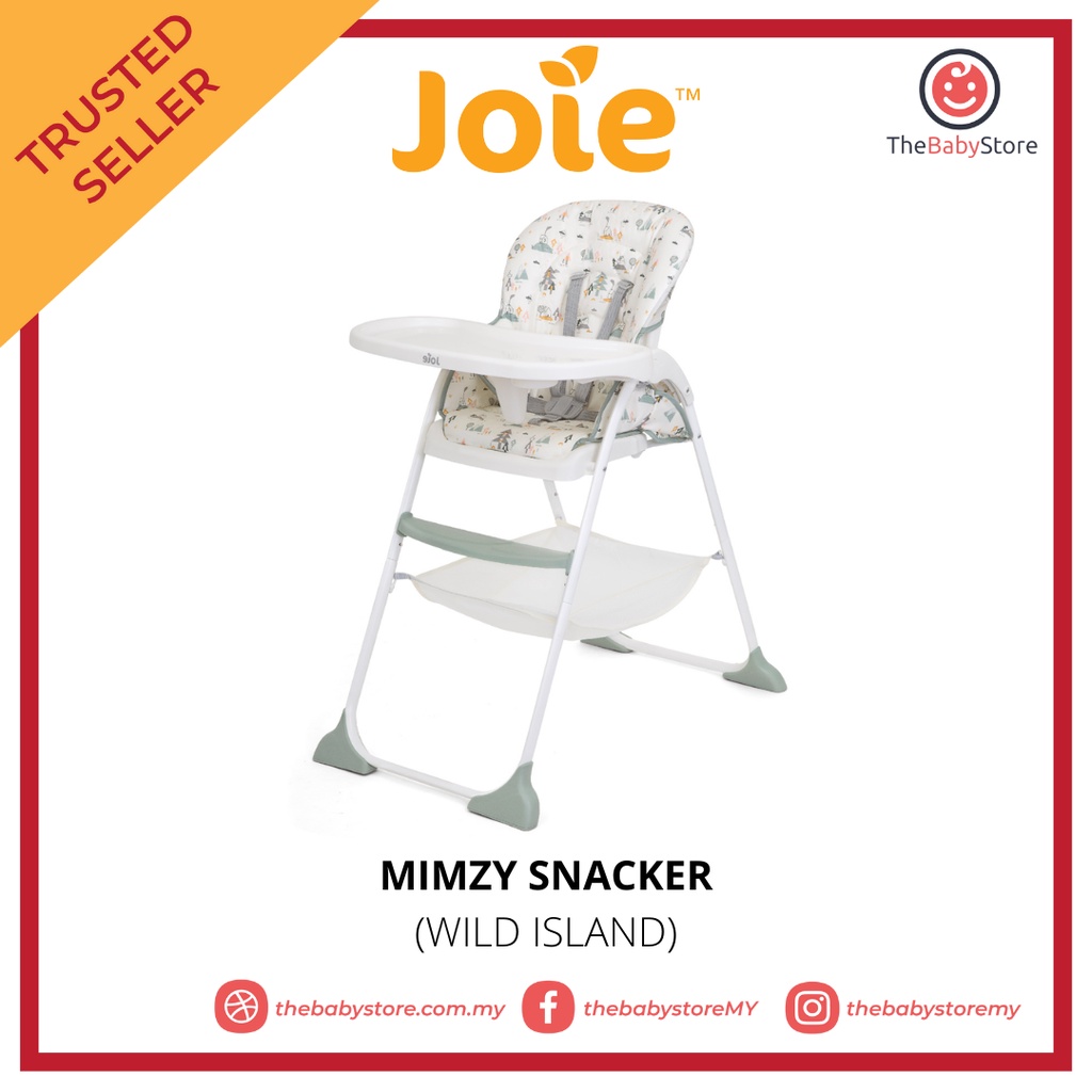 Joie Mimzy Snacker Baby High Chair Wild Island Shopee Malaysia