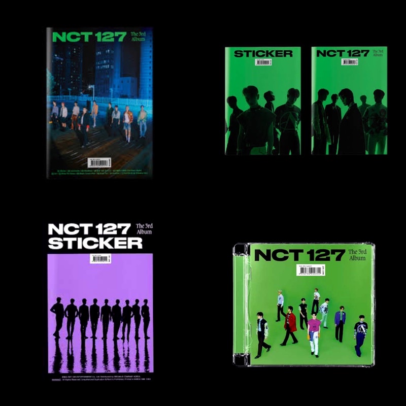 Nct 127 - SEALED ALBUM STICKER + POSTER (STICKER SEOUL CITY Jawel VER ...