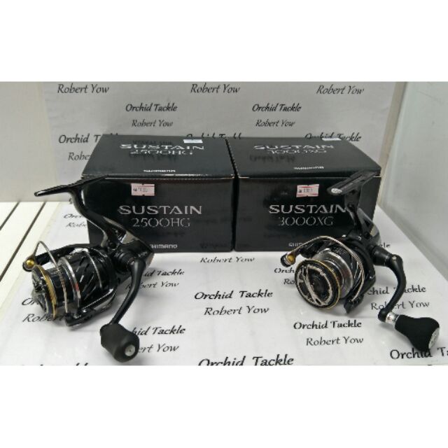 Shimano Sustain 2500 HG FI Shimano 2500HG FI Sustain Fishing Reel