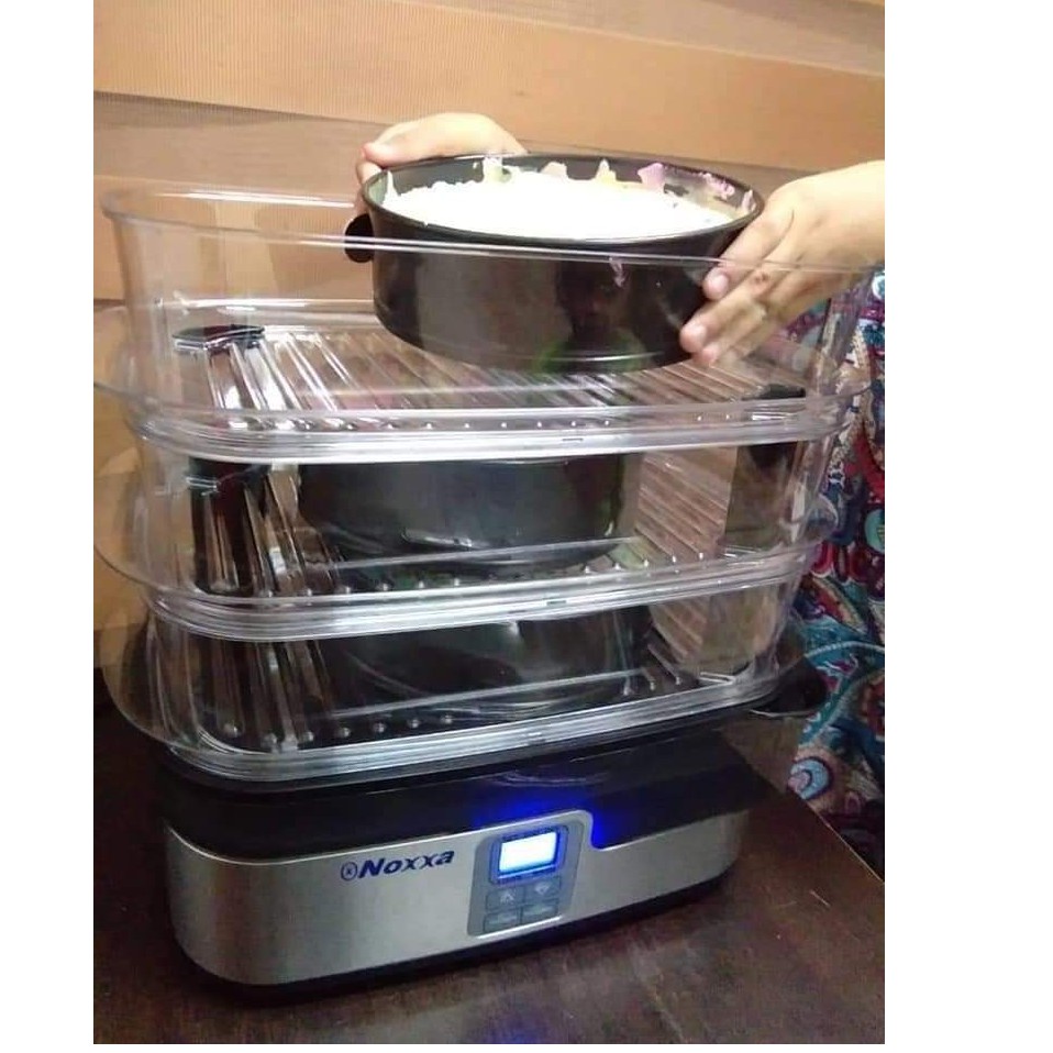 AMWAY Noxxa Food Steamer + FREE Recipe Book Shopee Malaysia