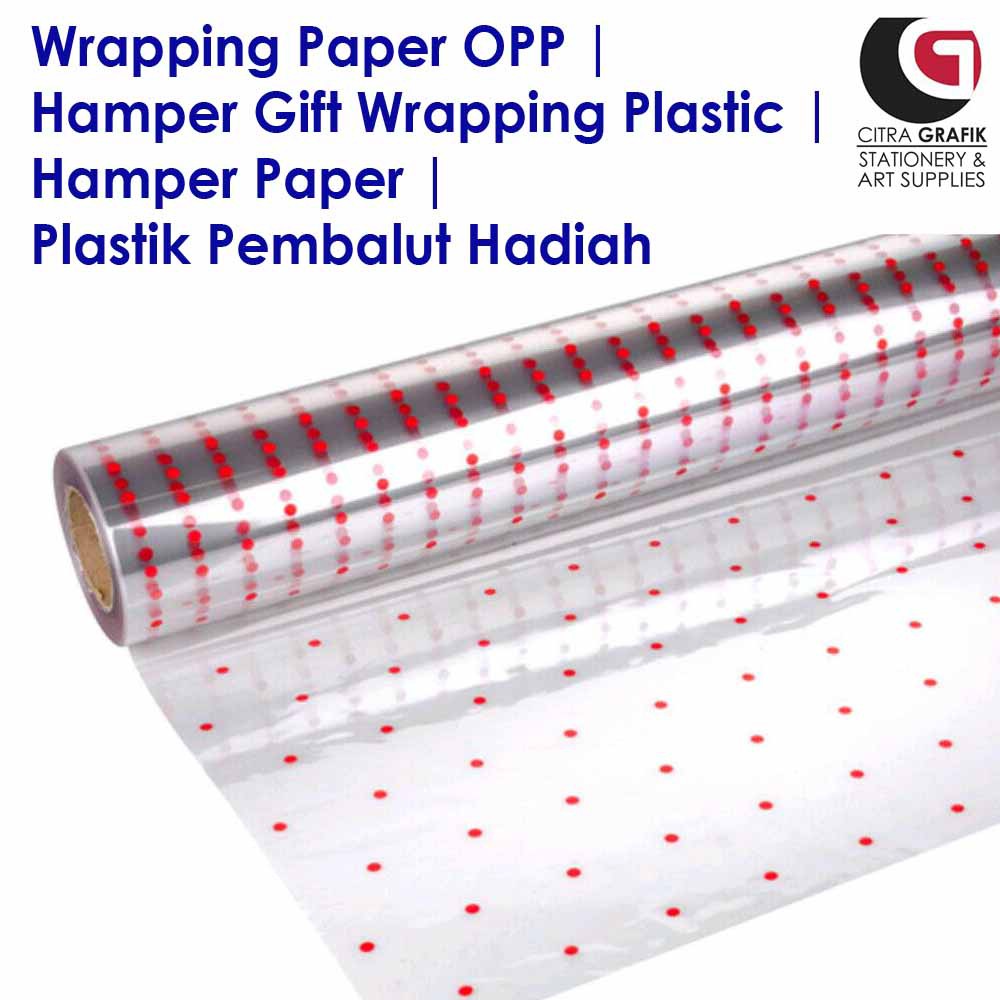Wrapping Paper OPP 90cm x 100 Yard | Hamper Paper | Hamper Gift ...