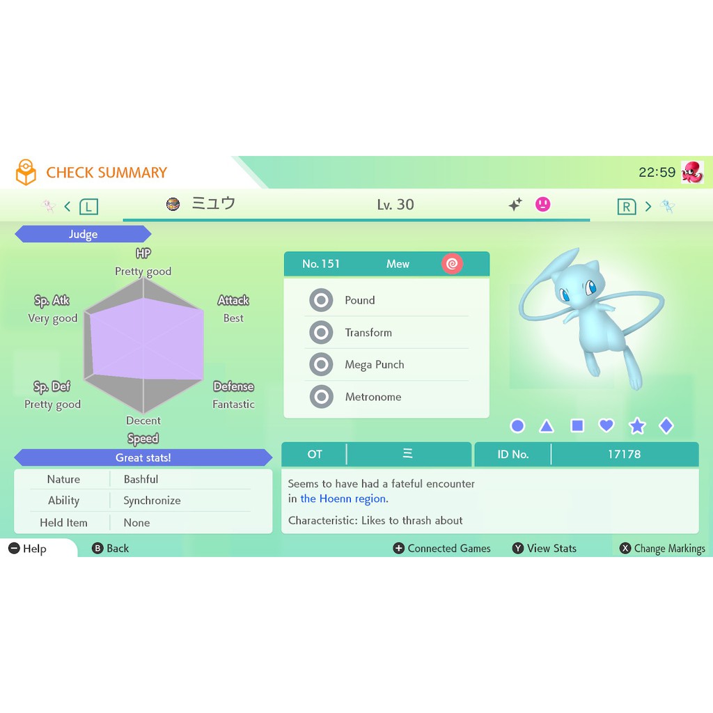Pokemon Sword and Shield | Shiny Mew | Shopee Malaysia