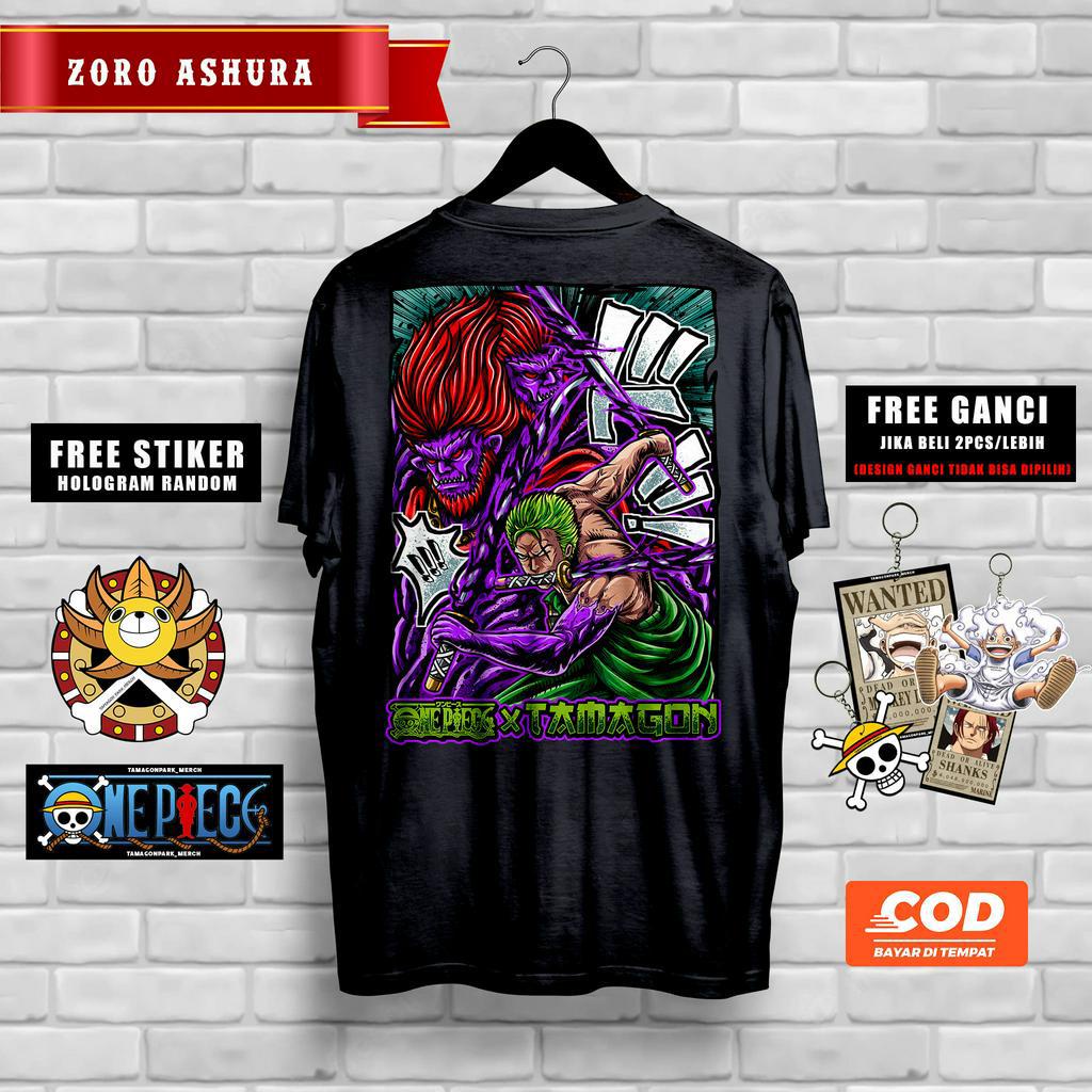 Roronoa ZORO ONE PIECE TAMAGON PARK MERCHANDISE T-SHIRT | Shopee Malaysia