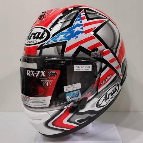 Arai rx7v hot sale hayden laguna