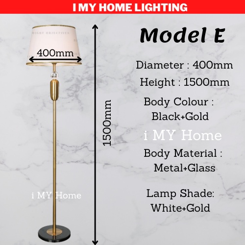 Floor Stand Lamp Standing Lamp Modern Reading Lamp Bedside Lamp Floor