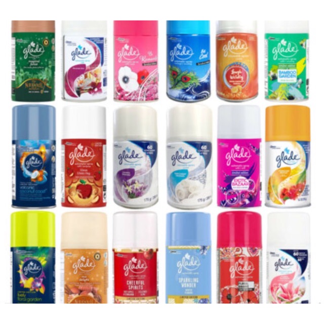 [ORIGINAL] NEW GLADE AUTO SPRAY REFILL- 269ML - RANDOM PICK SCENT ...