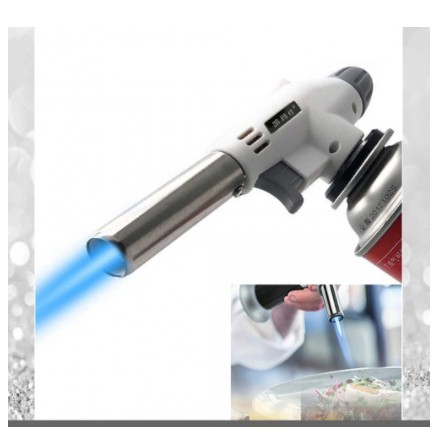 920 Fire Torch Package Camping Gas Self-Ignition Torch Butane Burner ...