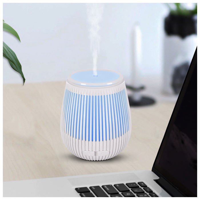 USB Aroma Diffuser Stripe White (100ml) | Shopee Malaysia
