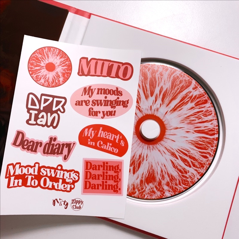 MITO & MIITO STICKER - DPR IAN - DPR IAN ALBUM - DPR album sticker