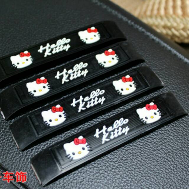 Door Guard Hello Kitty Car Door Protector Rubber Sticker Shopee