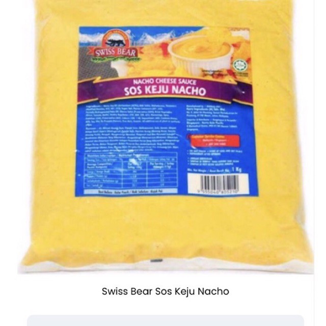 Swiss Bear Sos Keju Nacho 1kg | Shopee Malaysia