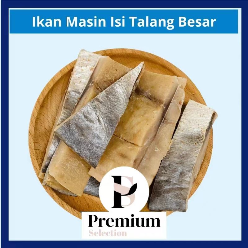 SEKINCHAN Ikan Masin Isi Talang Besar Gred 5A 200g+-/500g+- | Shopee ...