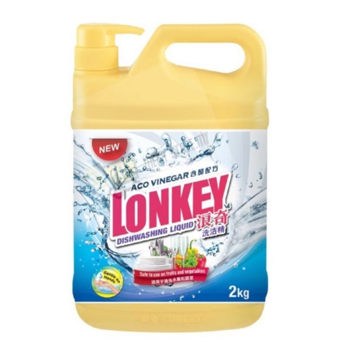 Lonkey Dishwashing Liquid 2kg - Aco Vinegar | Shopee Malaysia