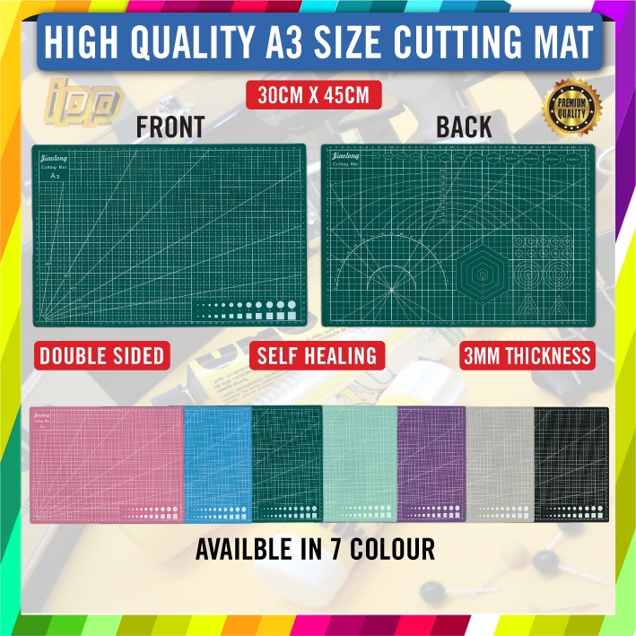 Cutting Mat A3 Size / High Quality Cutting Mat / Double Sided Self