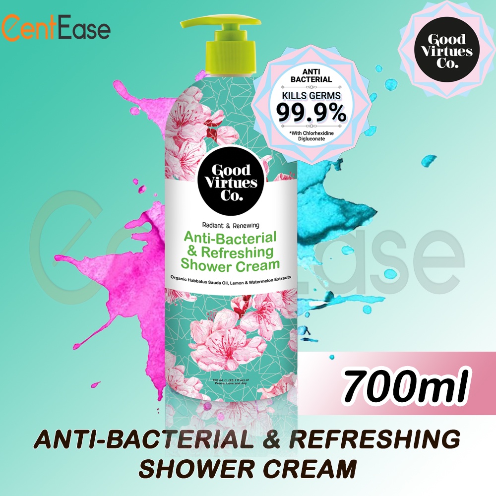 Good Virtues Co (GVC) AntiBacterial & Refreshing Body Wash Shower